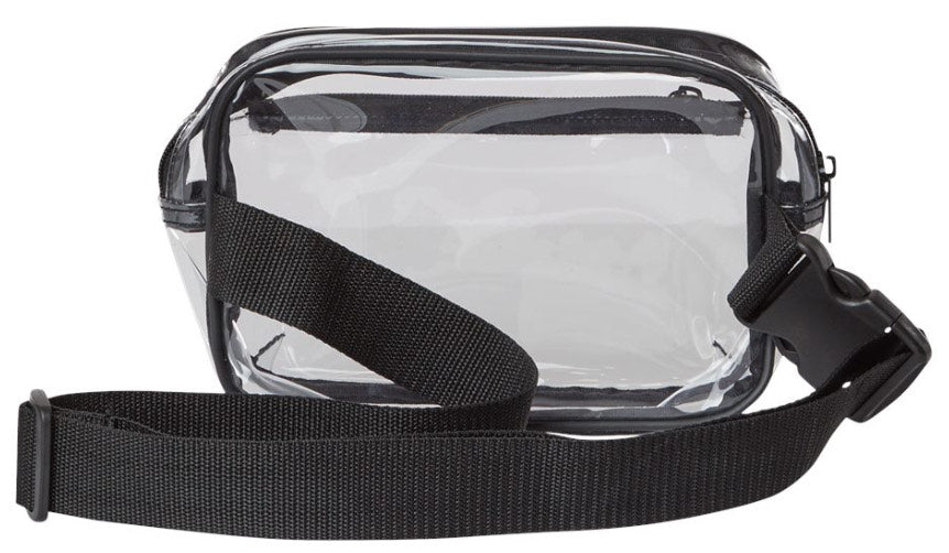 Crossbody Clear Bag with Logo