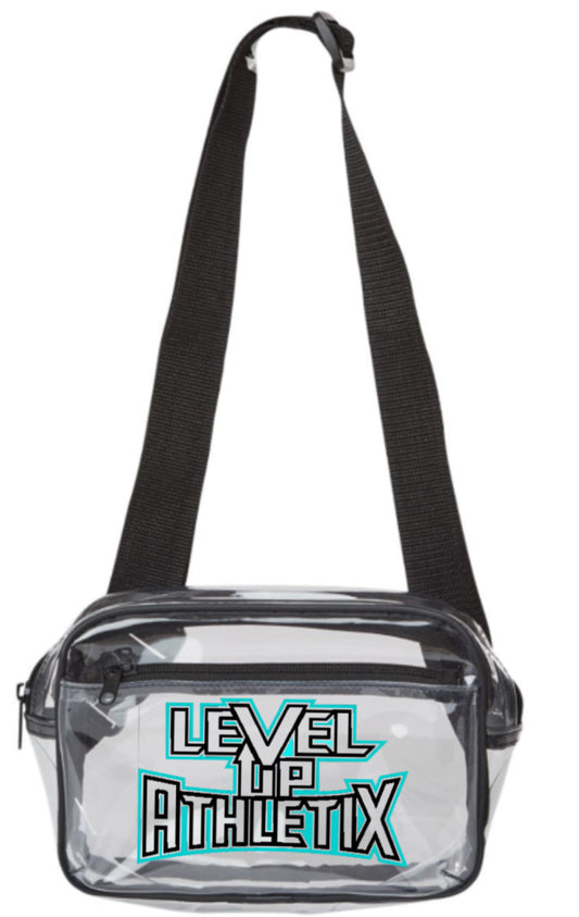 Crossbody Clear Bag with Logo