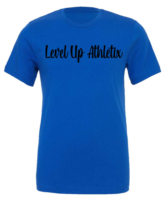 Royal Blue 3D Puff Screen Printed T-Shirt