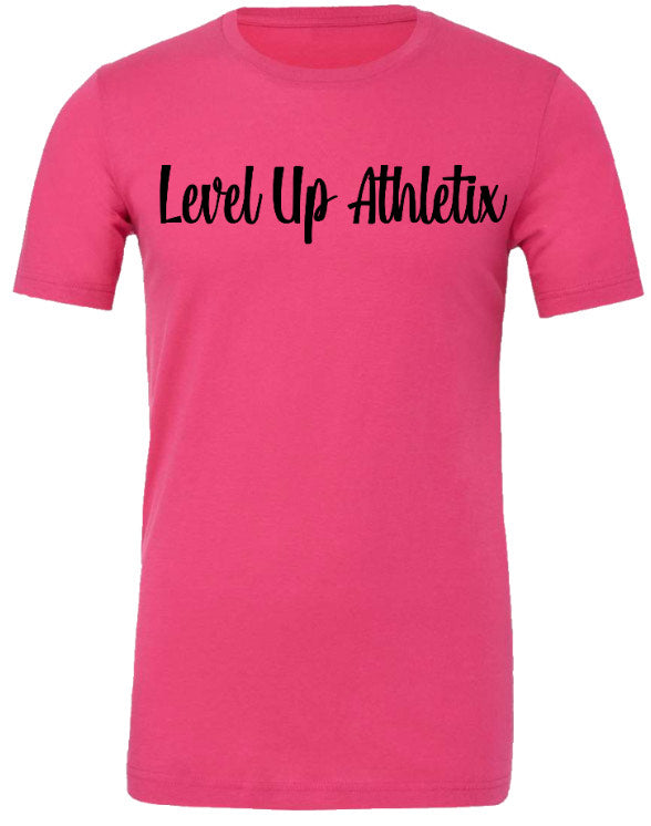 Pink 3D Puff Screen Printed T-Shirt