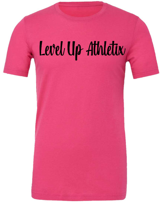 Pink 3D Puff Screen Printed T-Shirt