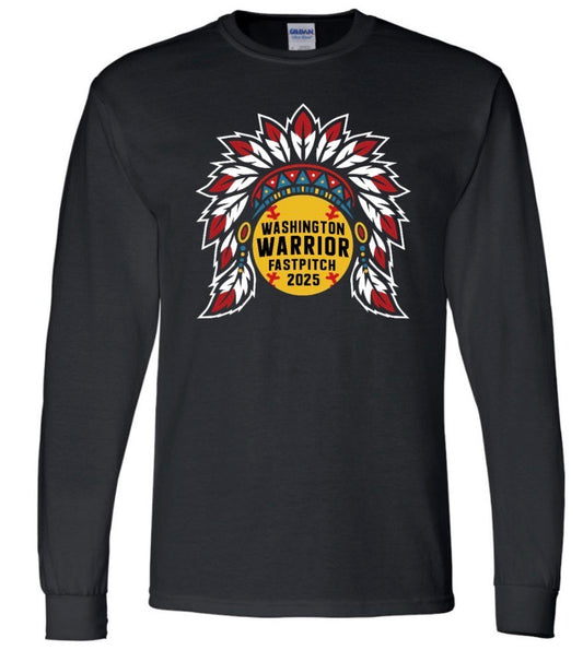 Softball Playoff Youth Gildan Heavy Cotton Long Sleeve