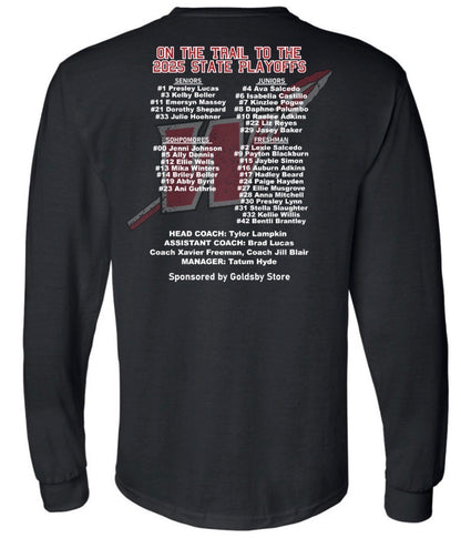 Softball Playoff Youth Gildan Heavy Cotton Long Sleeve